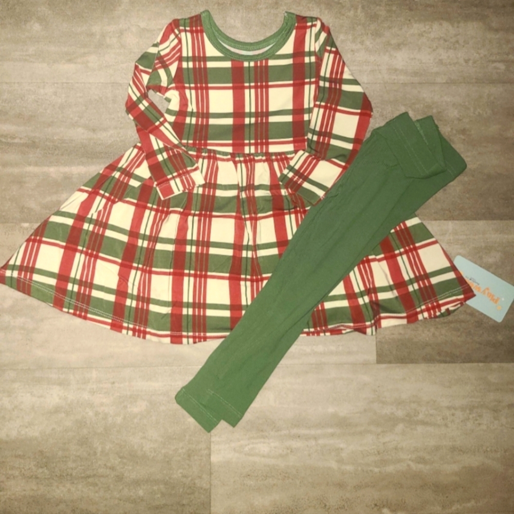 Bamboo baby girl set